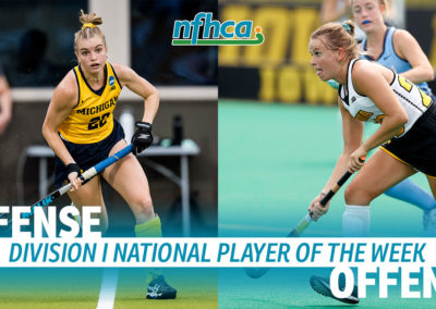 Murphy, O’Neill named NFHCA Division I National Players of the Week