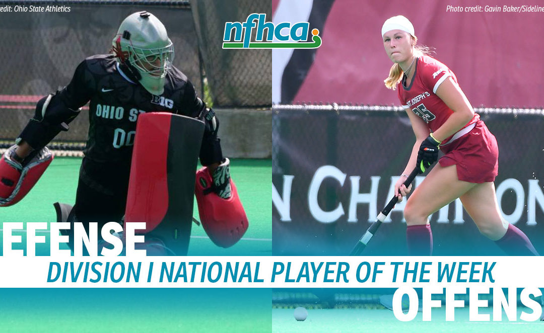 Hernandez, van Tilburg named NFHCA Division I National Players of the Week