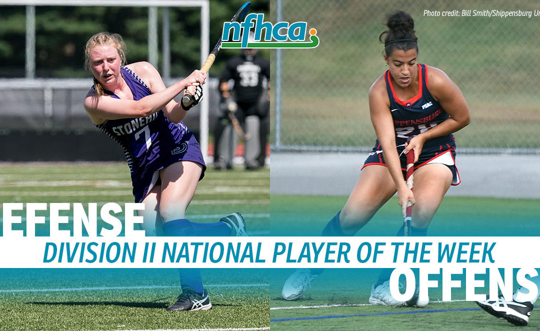 McGee, Petrantonio named NFHCA Division II National Players of the Week