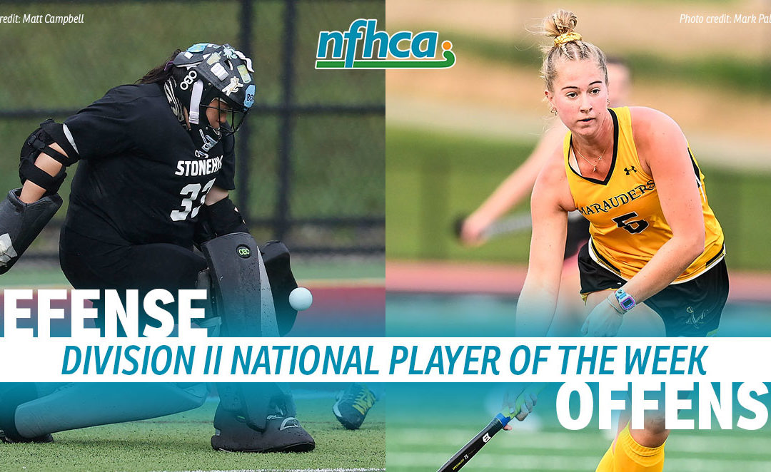 Campbell, Strickland named NFHCA Division II National Players of the Week