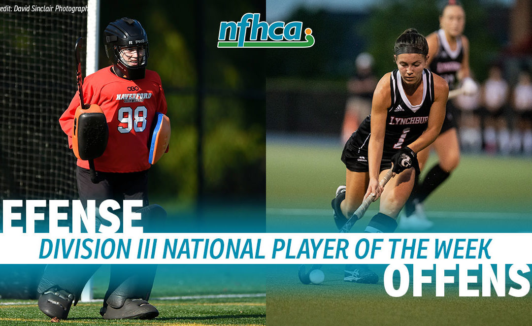 Lerro, Roth named NFHCA Division III National Players of the Week