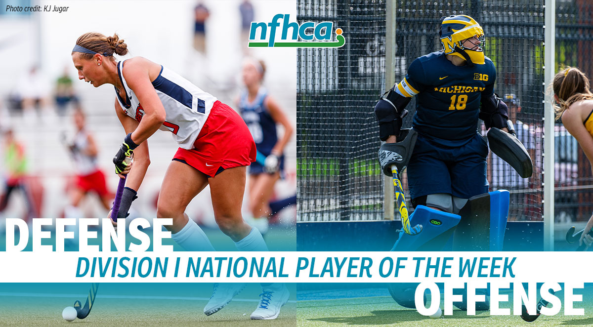 NFHCA Division I National Players of the Week
