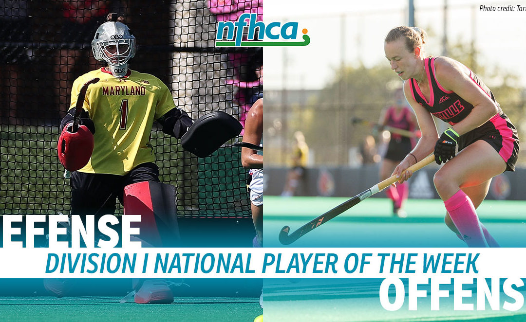 Frost, Plumb named NFHCA Division I National Players of the Week