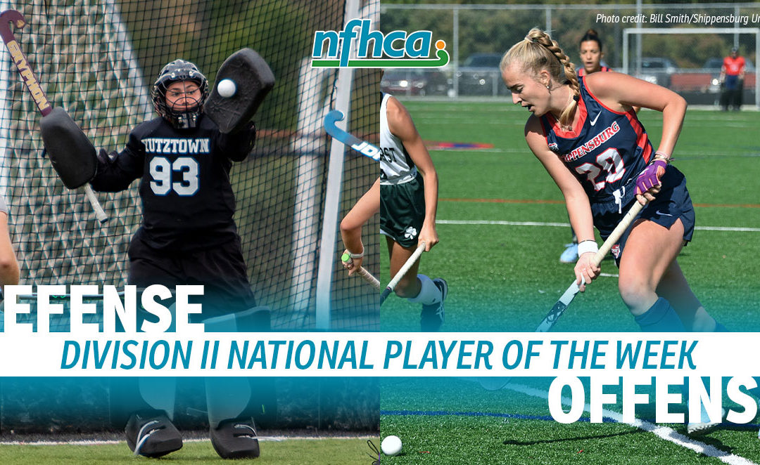 Dotterweich, Sluymer named NFHCA Division II National Players of the Week