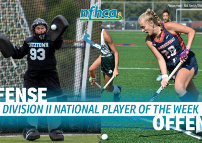 Dotterweich, Sluymer named NFHCA Division II National Players of the Week
