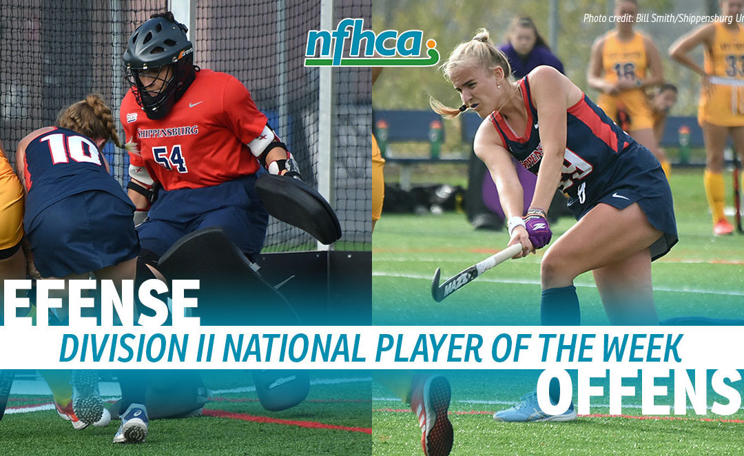 Sluymer, Tripodo named NFHCA Division II National Players of the Week