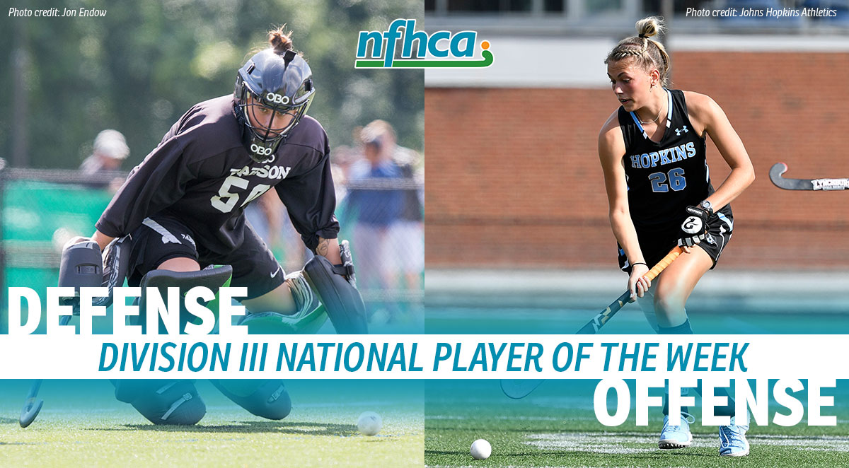 NFHCA Division III National Players of the Week