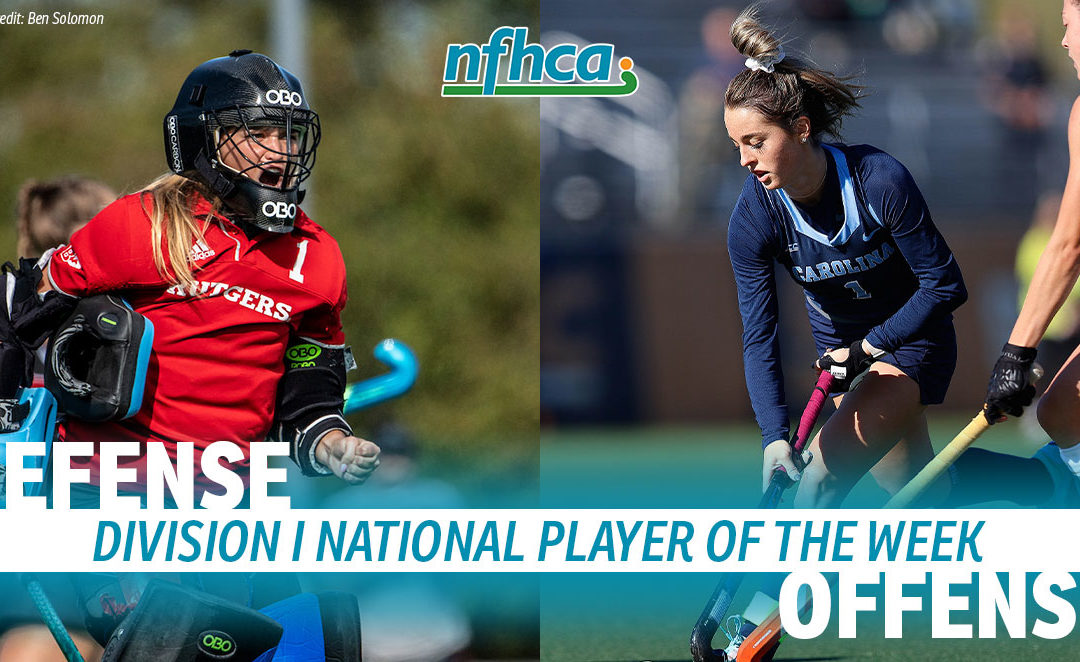 Glatz, Matson named NFHCA Division I National Players of the Week