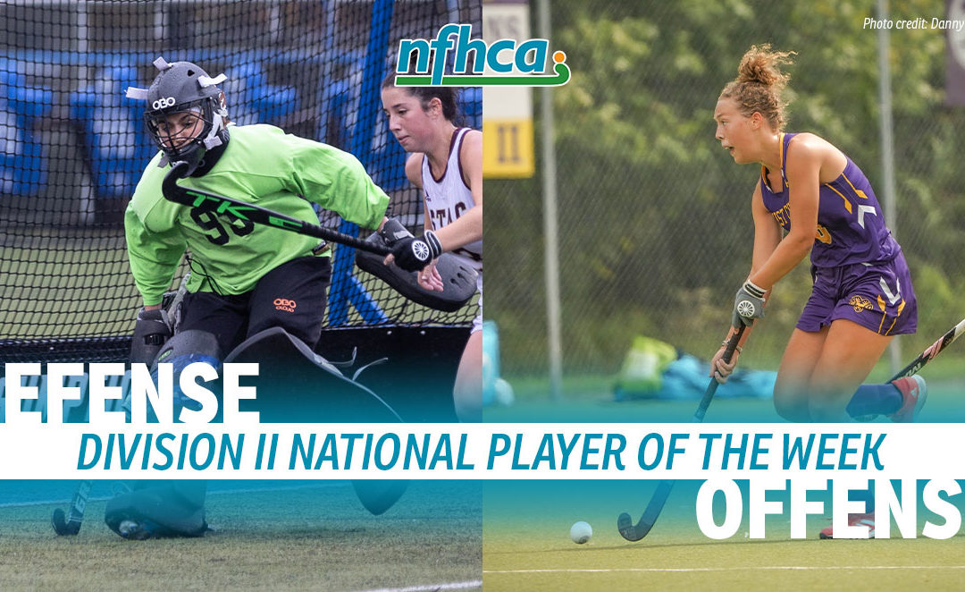 Gargiulo, van Kuijck named NFHCA Division II National Players of the Week