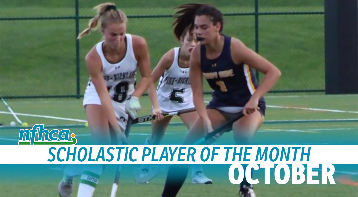 2021 NFHCA Scholastic Player of the Month, Rylie Wollerton from Pine Richland High School