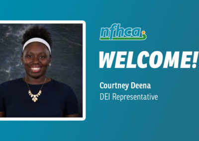 Courtney Deena appointed to NFHCA Board of Directors