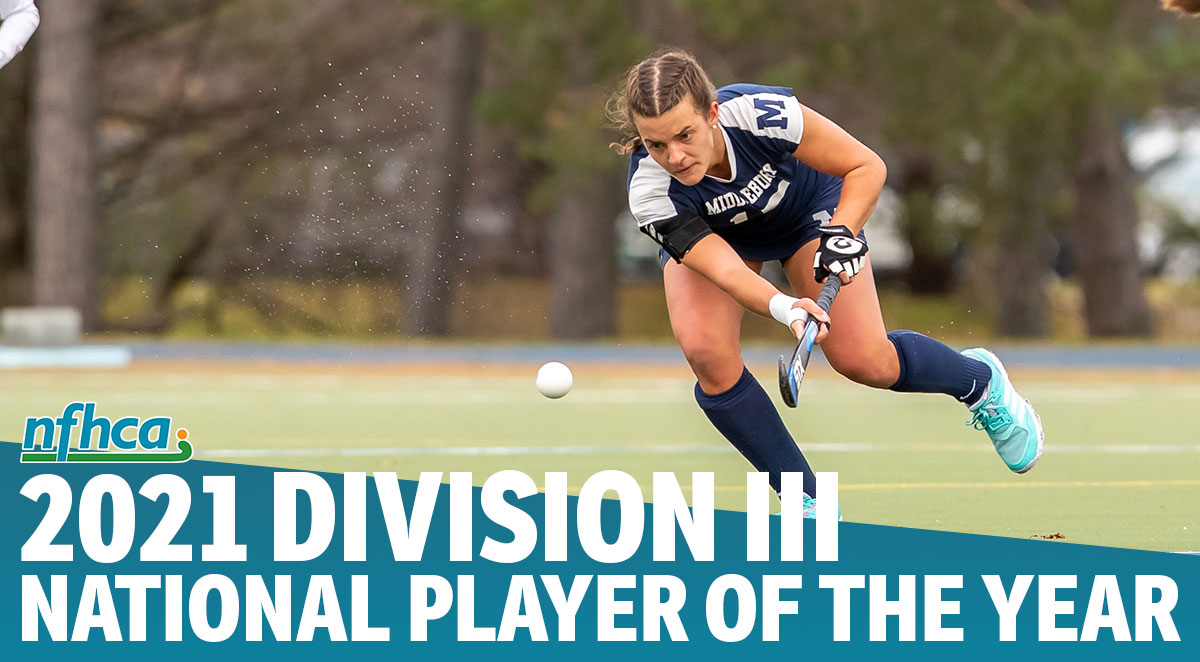 NFHCA Division III National Player of the Year, Erin Nicholas