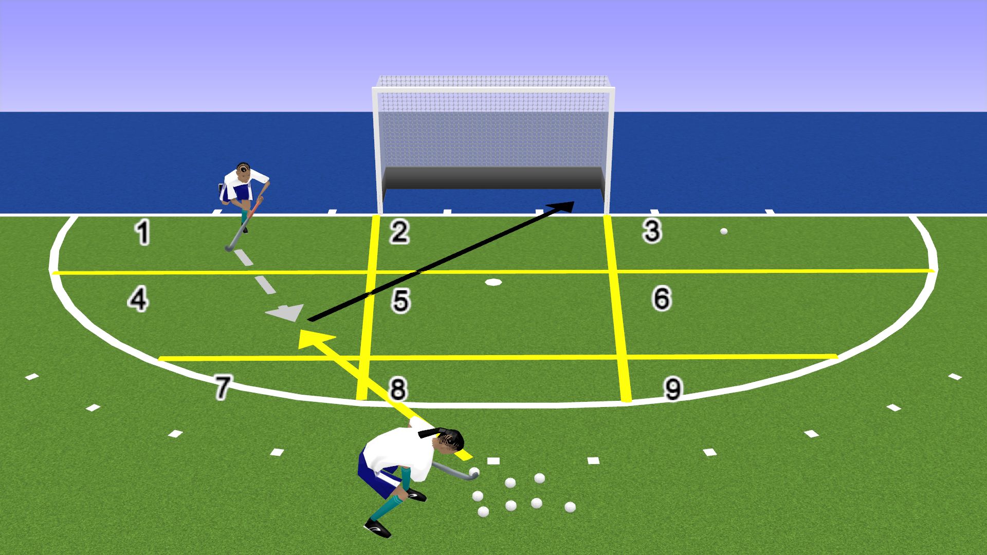 NFHCA Drill of the Week, Solo Summer Series, Shooting Phase 4