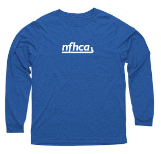 Donate to the NFHCA by purchasing a Happy Hockey Shirt