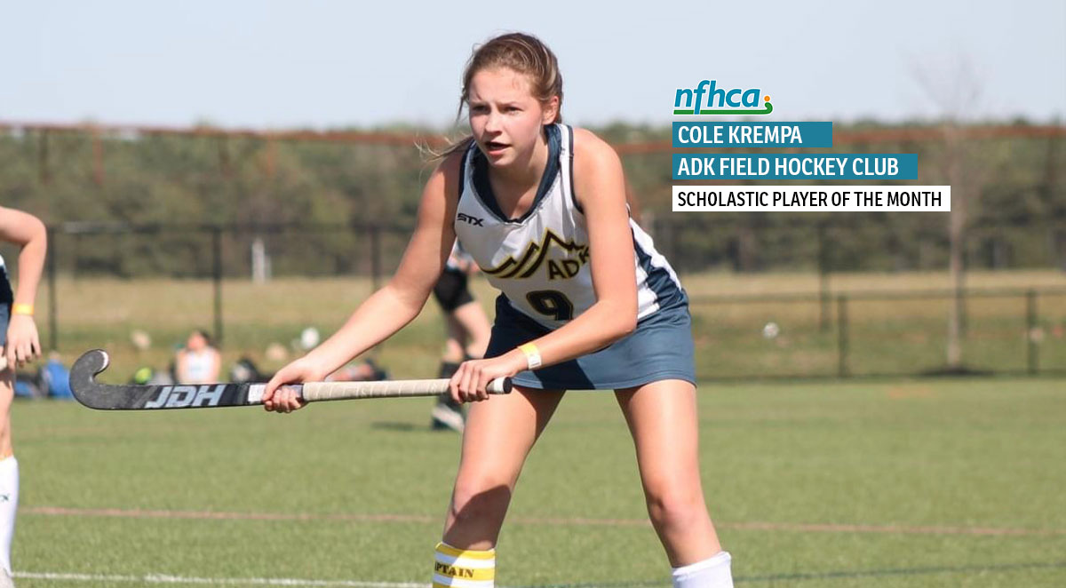 Cole Krempa, NFHCA May 2022 Scholastic Player of the Month