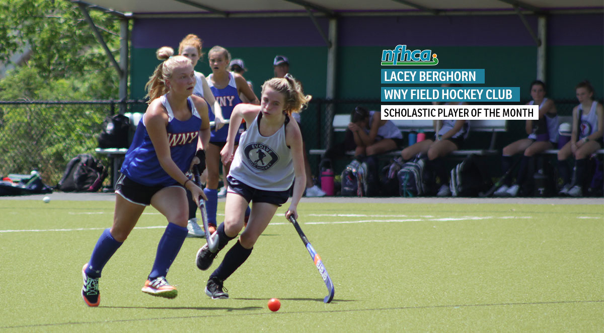 NFHCA June 2022 Scholastic Player of the Month, Lacey Berghorn