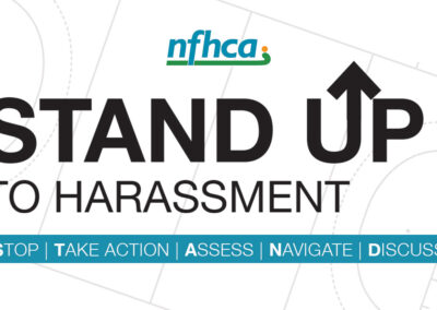 NFHCA DEI Committee helps coaches STAND Up to Harassment