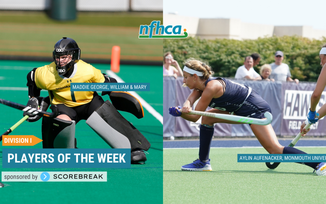Aufenacker, George named NFHCA Division I National Players of the Week