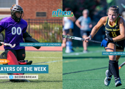 Brady, Miller named NFHCA Division III National Players of the Week