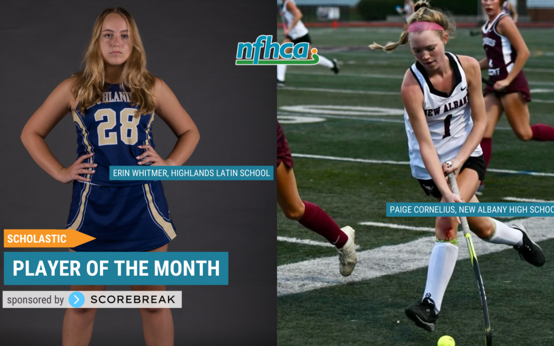 Cornelius, Whitmer named NFHCA August Scholastic Player of the Month