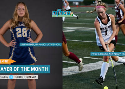 Cornelius, Whitmer named NFHCA August Scholastic Player of the Month