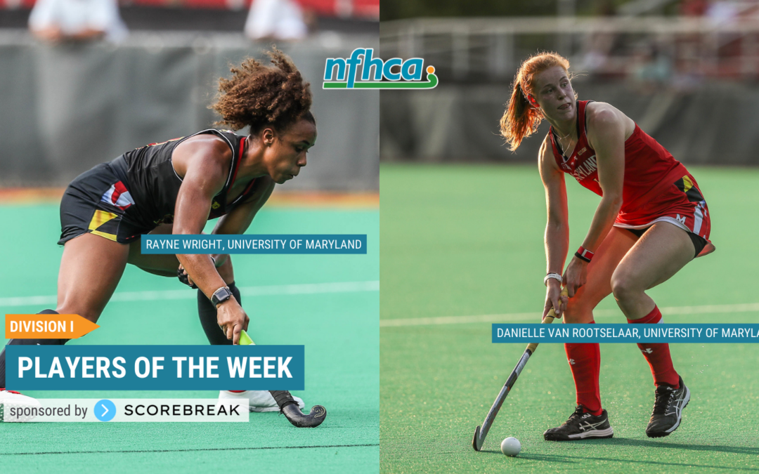 Wright, Van Rootselaar named NFHCA Division I National Players of the Week