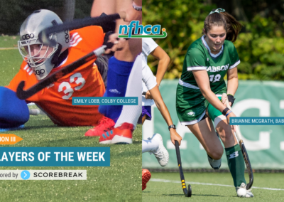 Loeb, McGrath named NFHCA Division III National Players of the Week