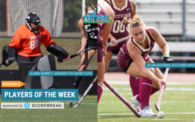 Barrett, Buchman named NFHCA Division II National Players of the Week