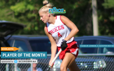 Chandler Johnson named NFHCA September Scholastic Player of the Month