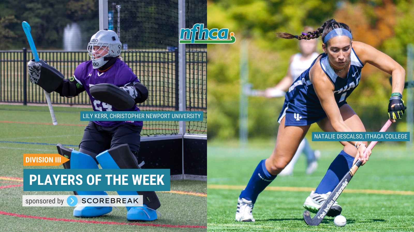Descalso, Kerr named NFHCA Division III National Players of the Week
