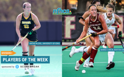 Carlin, Nijziel named NFHCA Division I National Players of the Week