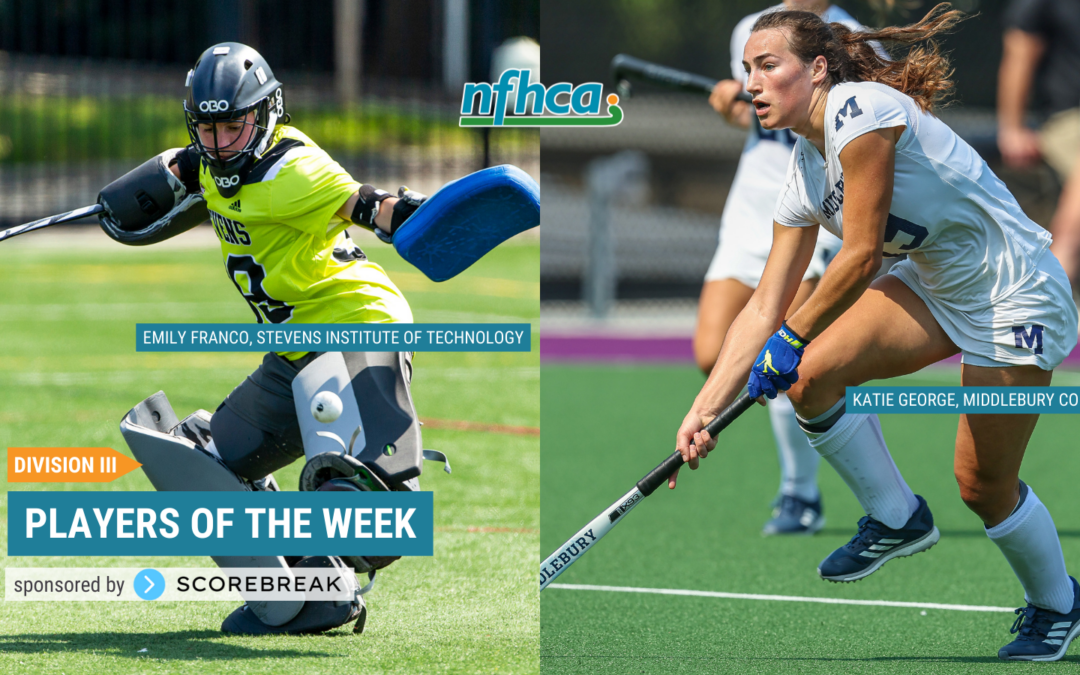 Franco, George named NFHCA Division III National Players of the Week
