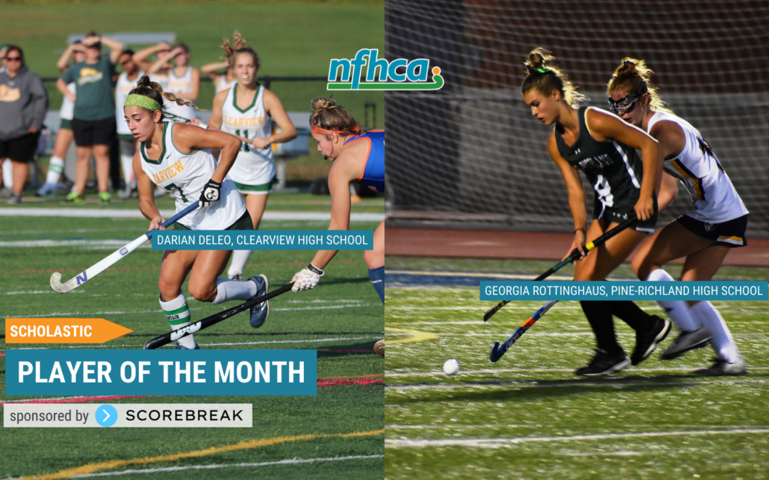 DeLeo, Rottinghaus named NFHCA October Scholastic Players of the Month