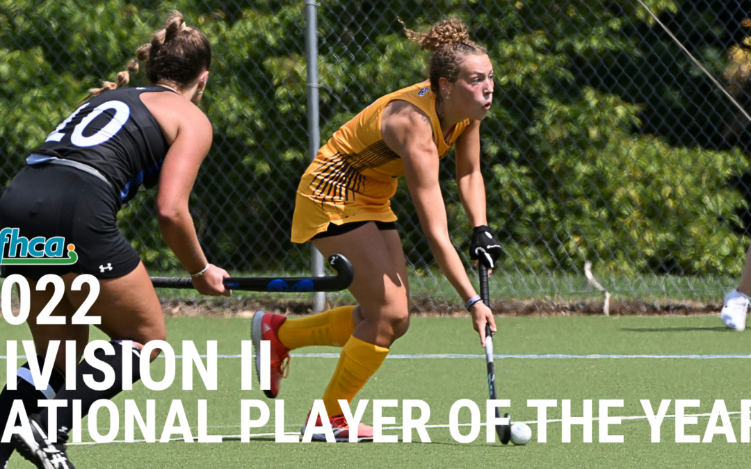 Valerie van Kuijck tabbed as NFHCA Division II National Player of the Year