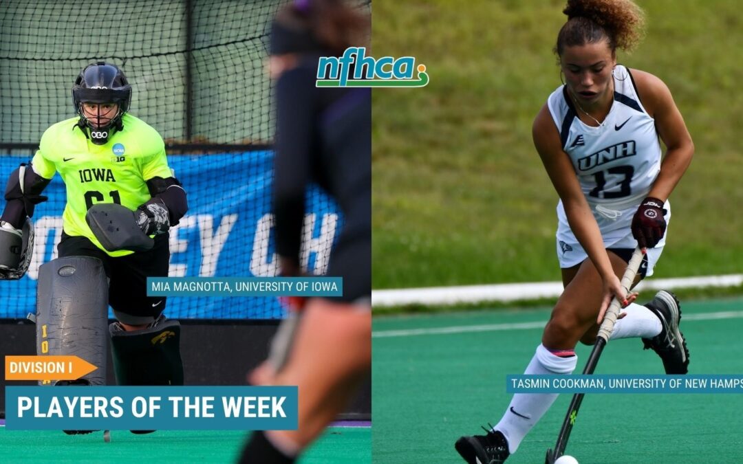 Magnotta, Cookman named NFHCA Division I National Players of the Week