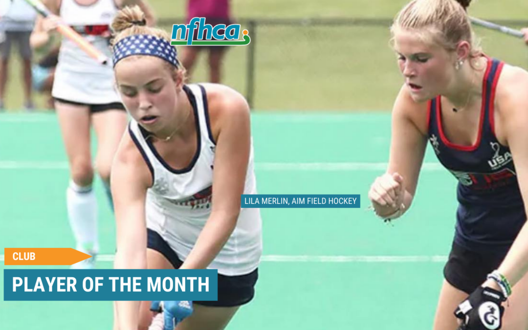 Merlin named NFHCA July Club Player of the Month