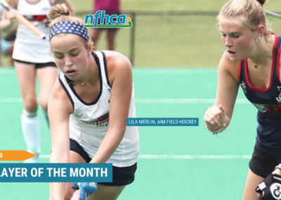 Merlin named NFHCA July Club Player of the Month
