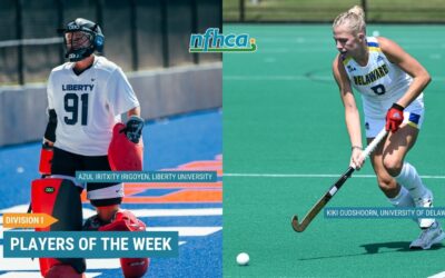 Iritxity Irigoyen, Oudshoorn named NFHCA Division I National Players of the Week