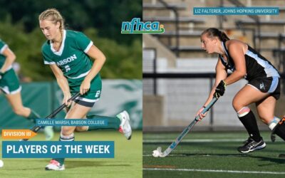 Falterer, Marsh named NFHCA Division III National Players of the Week