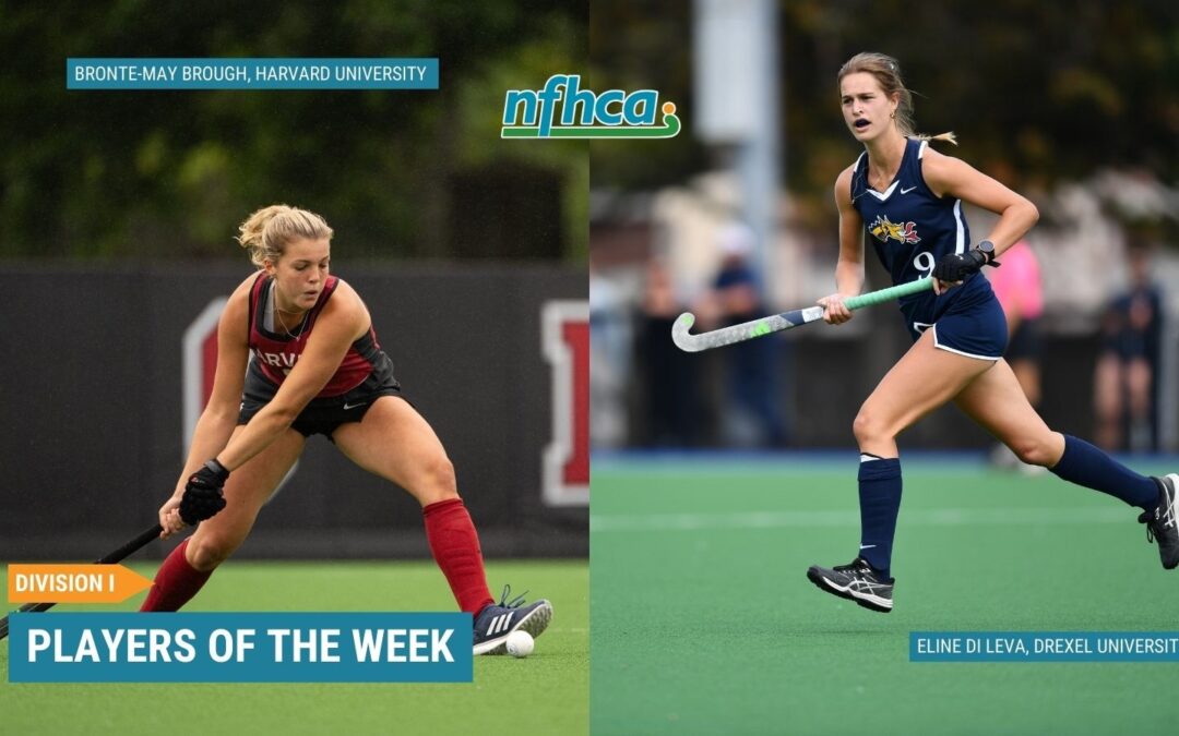 Brough, Di Leva named NFHCA Division I National Players of the Week