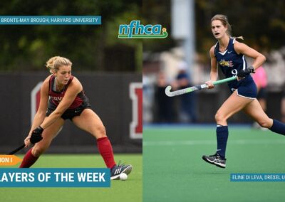 Brough, Di Leva named NFHCA Division I National Players of the Week