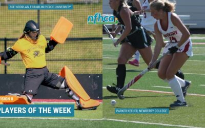 Noorlag, Keeler named NFHCA Division II National Players of the Week