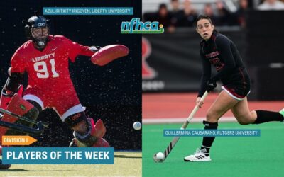 Iritxity Irigoyen, Causarano named NFHCA Division I National Players of the Week