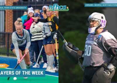 Skubisz, Gladieux named NFHCA Division I National Players of the Week