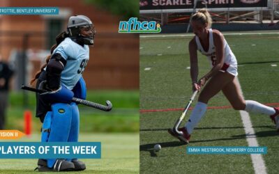 Trottie, Westbrook named NFHCA Division II National Players of the Week