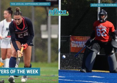 Nevel, Jedeloo named NFHCA Division II National Players of the Week