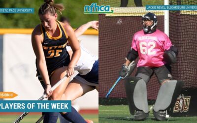 Nevel, Dietz named NFHCA Division II National Players of the Week