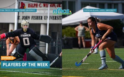 Trozzi, Blaha named NFHCA Division III National Players of the Week