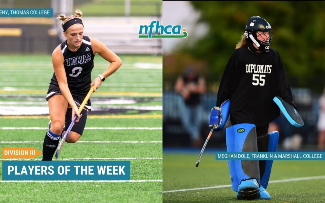 Dole, Reny named NFHCA Division III National Players of the Week