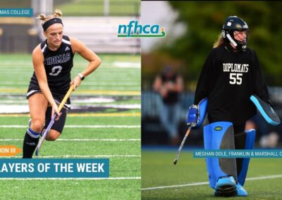 Dole, Reny named NFHCA Division III National Players of the Week